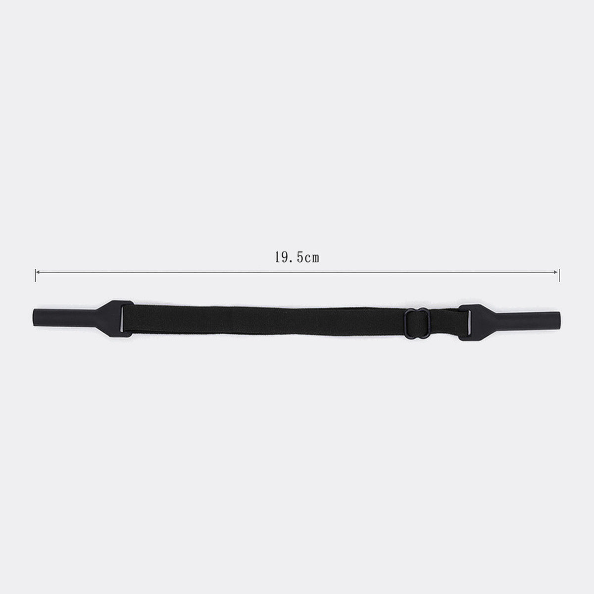 SAETTO Fermo eyewear retainer strap in Black, 19.5 cm