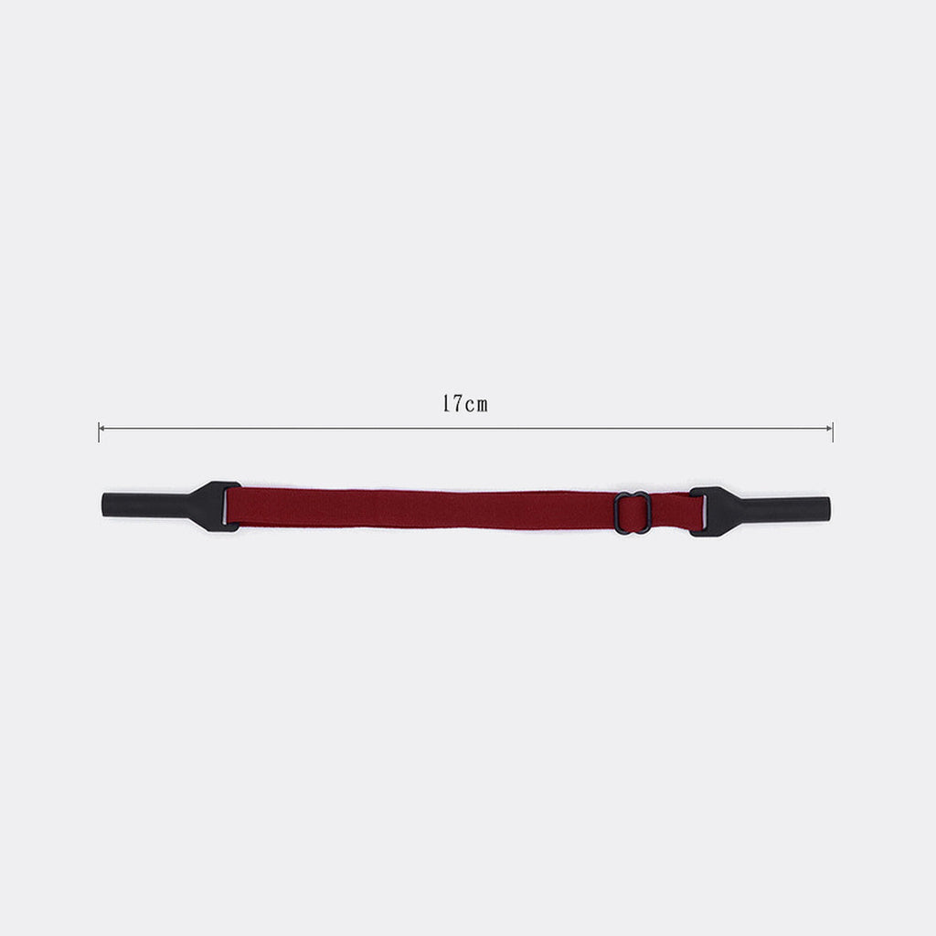 SAETTO Fermo eyewear retainer strap in Crimson, 17 cm