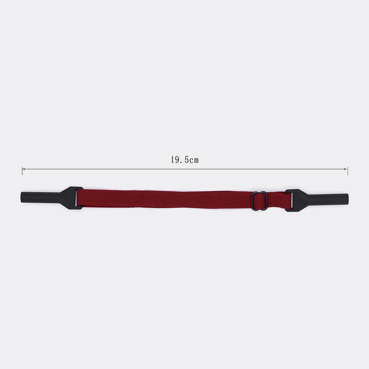 SAETTO Fermo eyewear retainer strap in Crimson, 19.5 cm