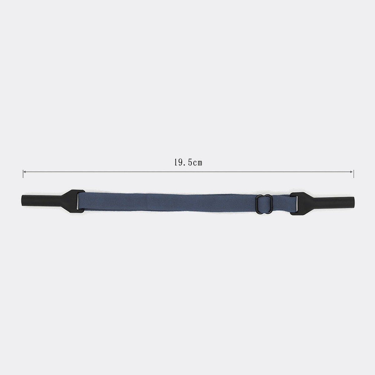 SAETTO Fermo eyewear retainer strap in Slate, 19.5 cm